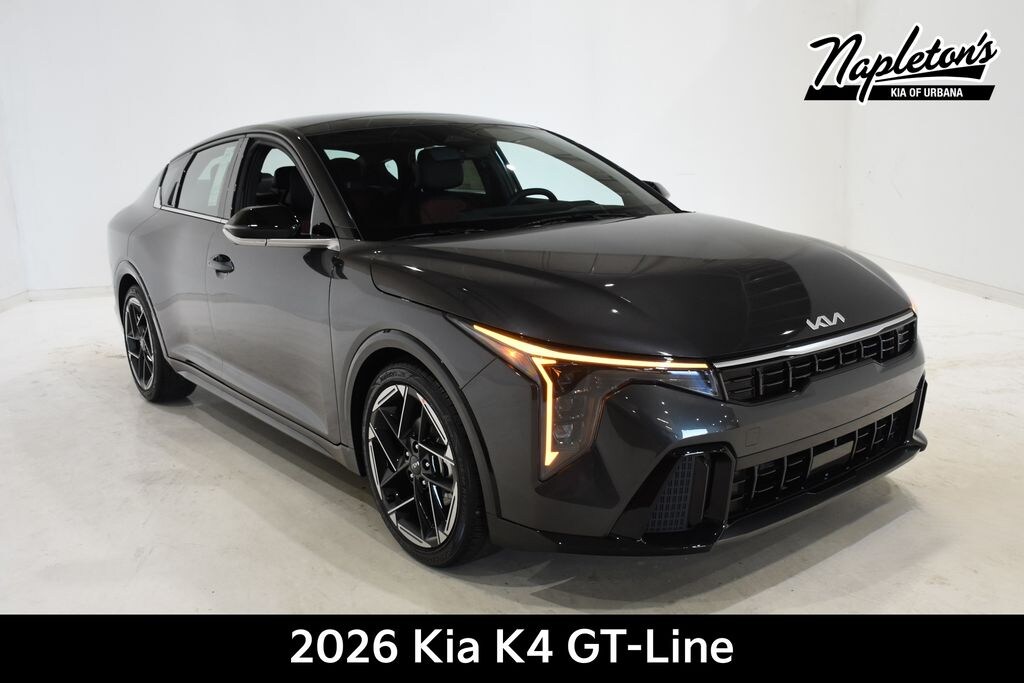 New 2026 Kia K4 GT-Line Sedan