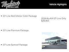 2026 Kia K4 GT-Line Sedan
