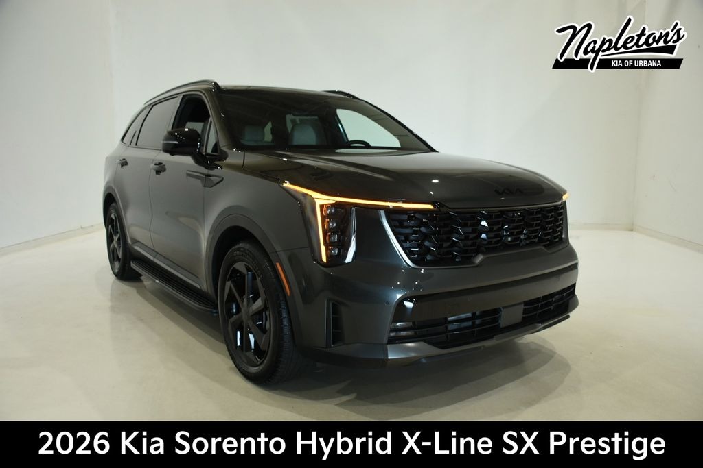 New 2026 Kia Sorento Hybrid X-Line SX Prestige SUV