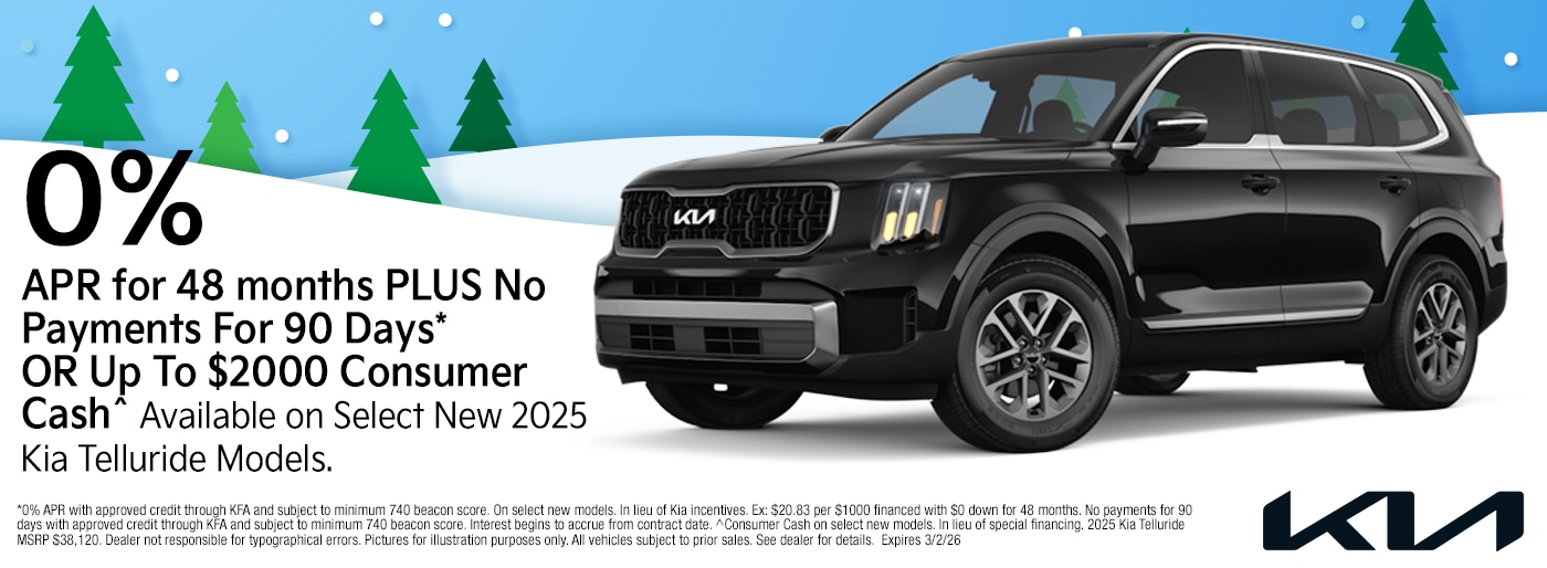 Kia Incentives February