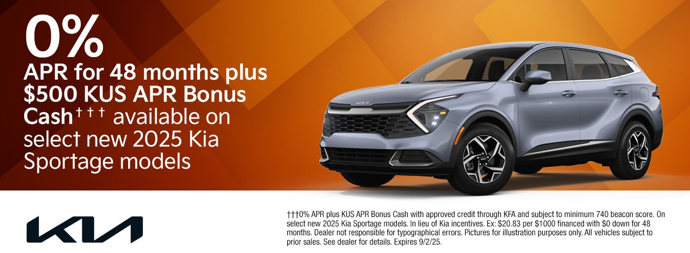 Kia Incentives August