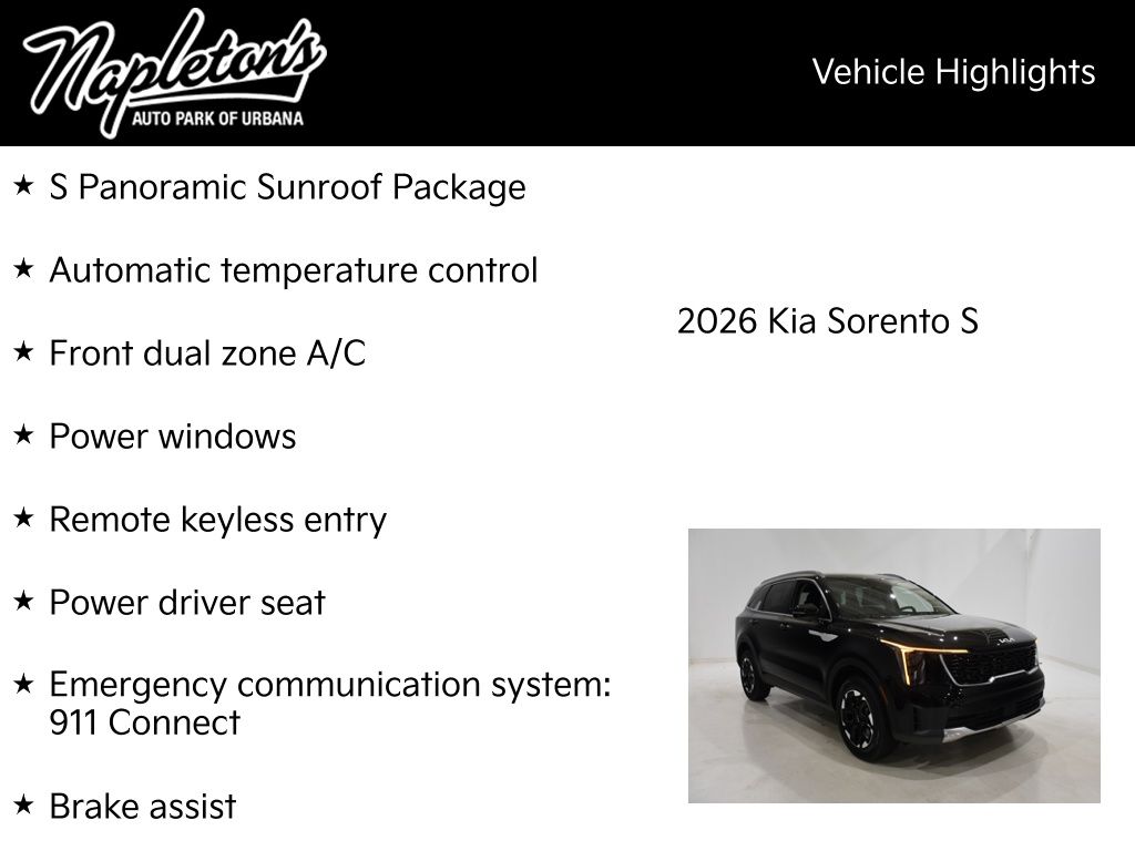 2026 Kia Sorento S - Photo 15