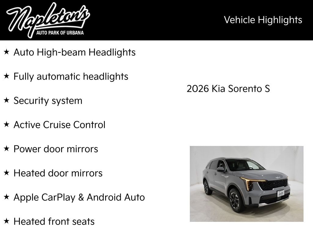 2026 Kia Sorento S - Photo 16