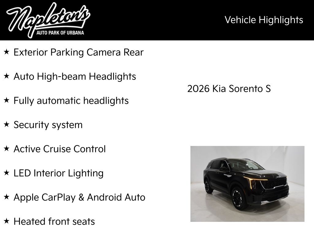 2026 Kia Sorento S - Photo 16