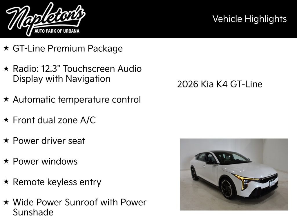 2026 Kia K4 GT-Line - Photo 15