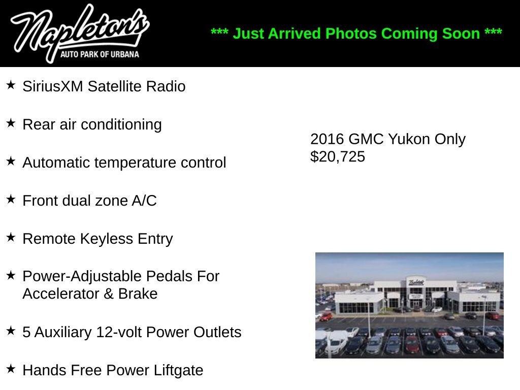 Used 2016 GMC Yukon SLT SUV