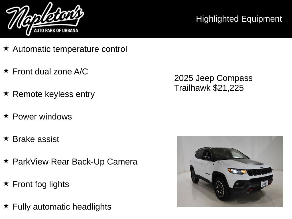 2025 Jeep Compass Trailhawk - Photo 15