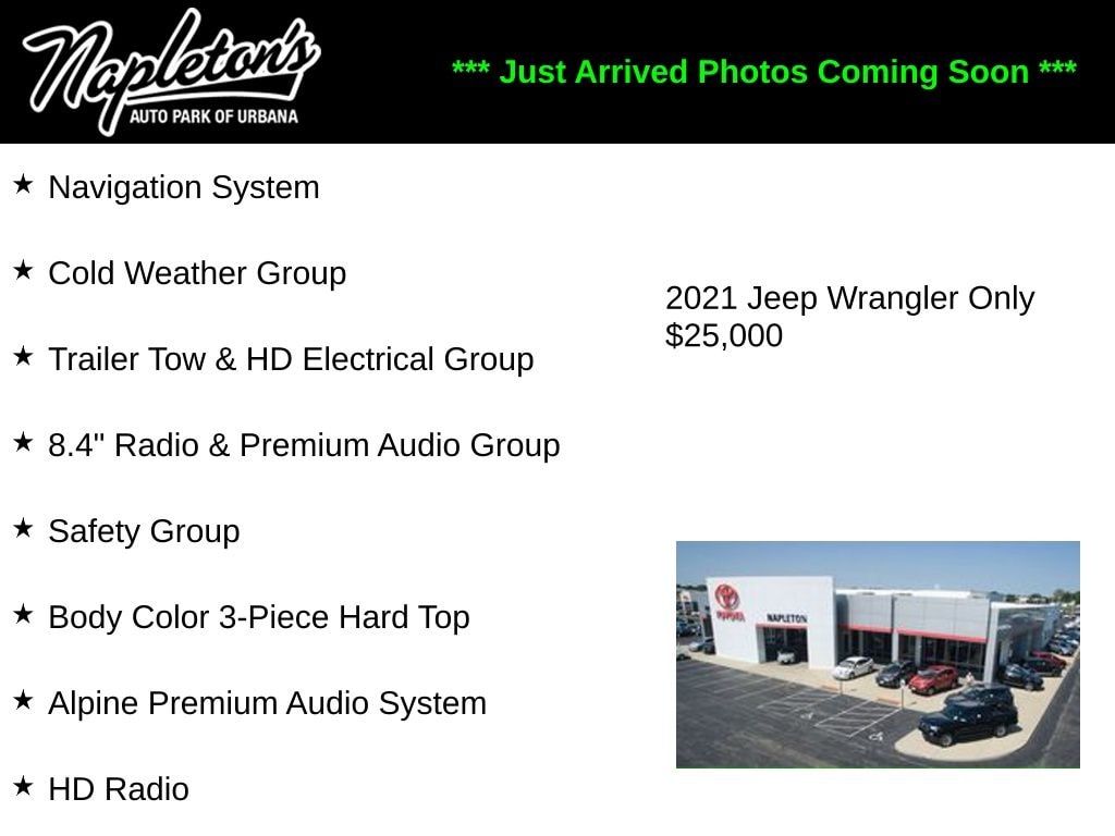 2021 Jeep Wrangler Unlimited Sahara's photo