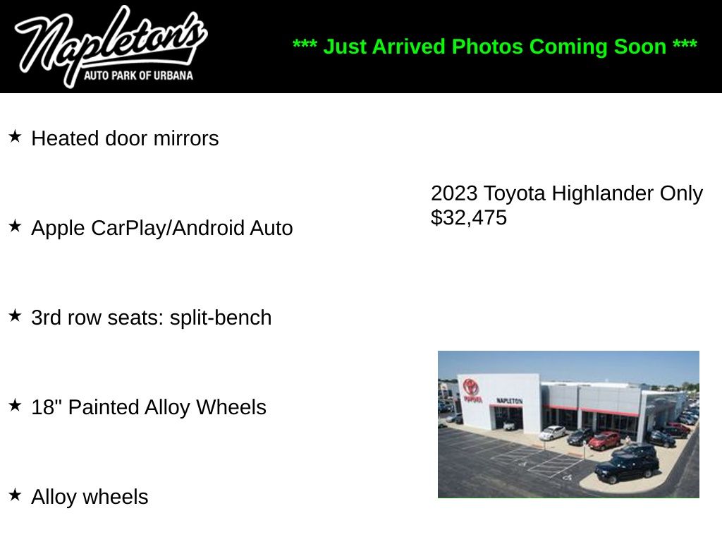 2023 Toyota Highlander LE - Photo 3
