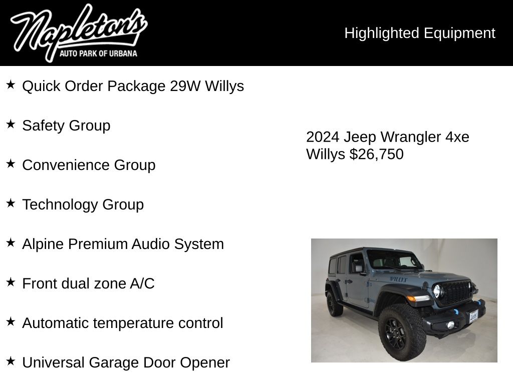 2024 Jeep Wrangler 4xe Willys 4XE - Photo 15