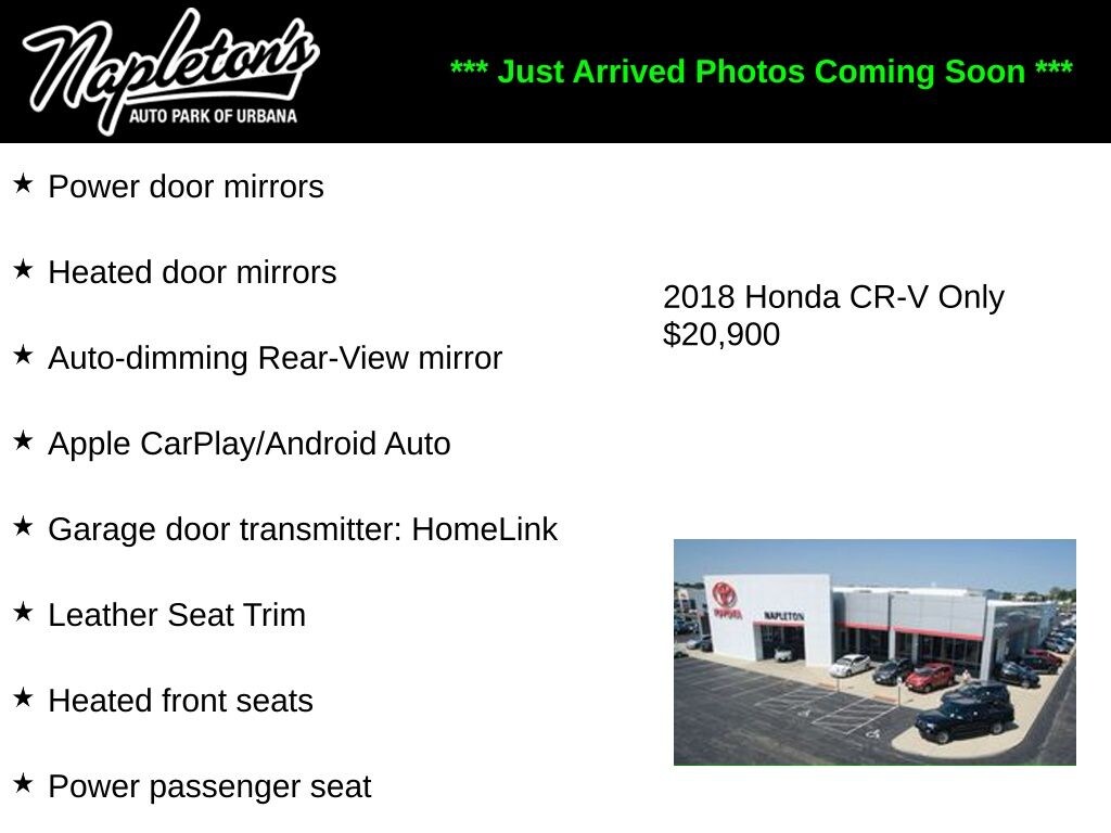 Used 2018 Honda CR-V EX-L SUV