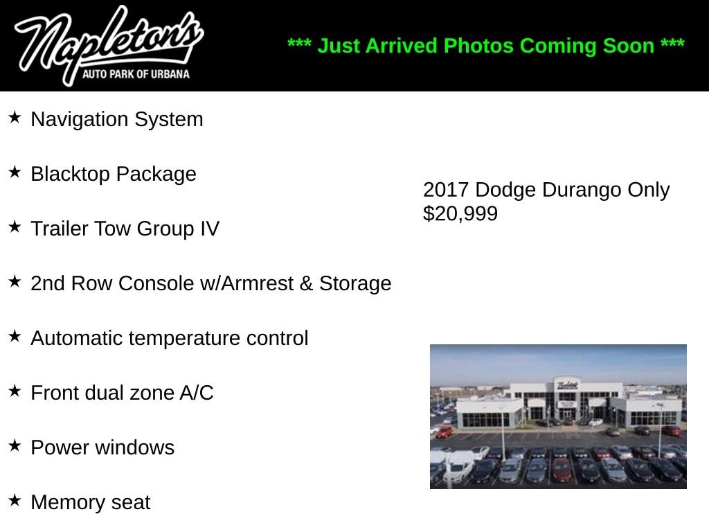 Used 2017 Dodge Durango R/T SUV