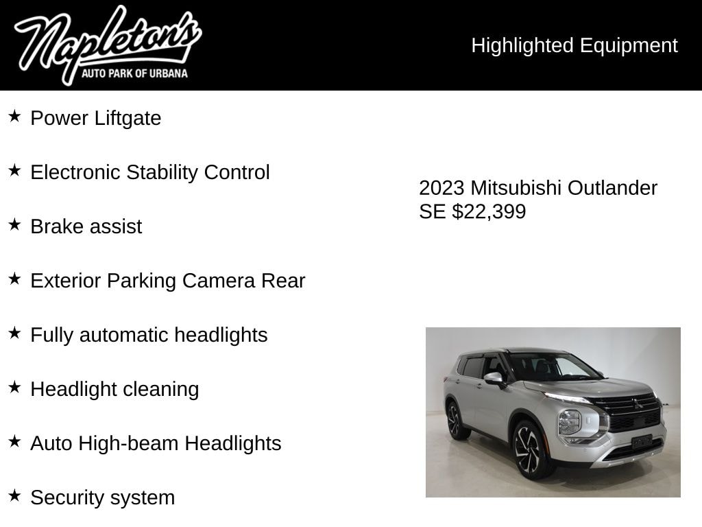2023 Mitsubishi Outlander SE - Photo 16