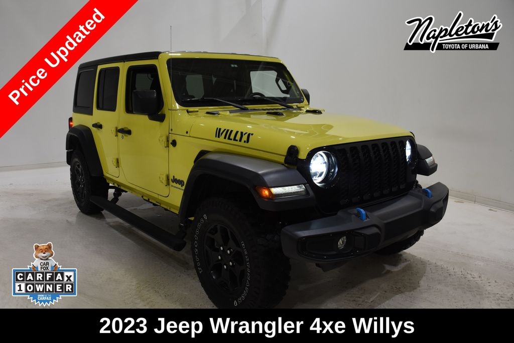 Used 2023 Jeep Wrangler Willys 4xe SUV