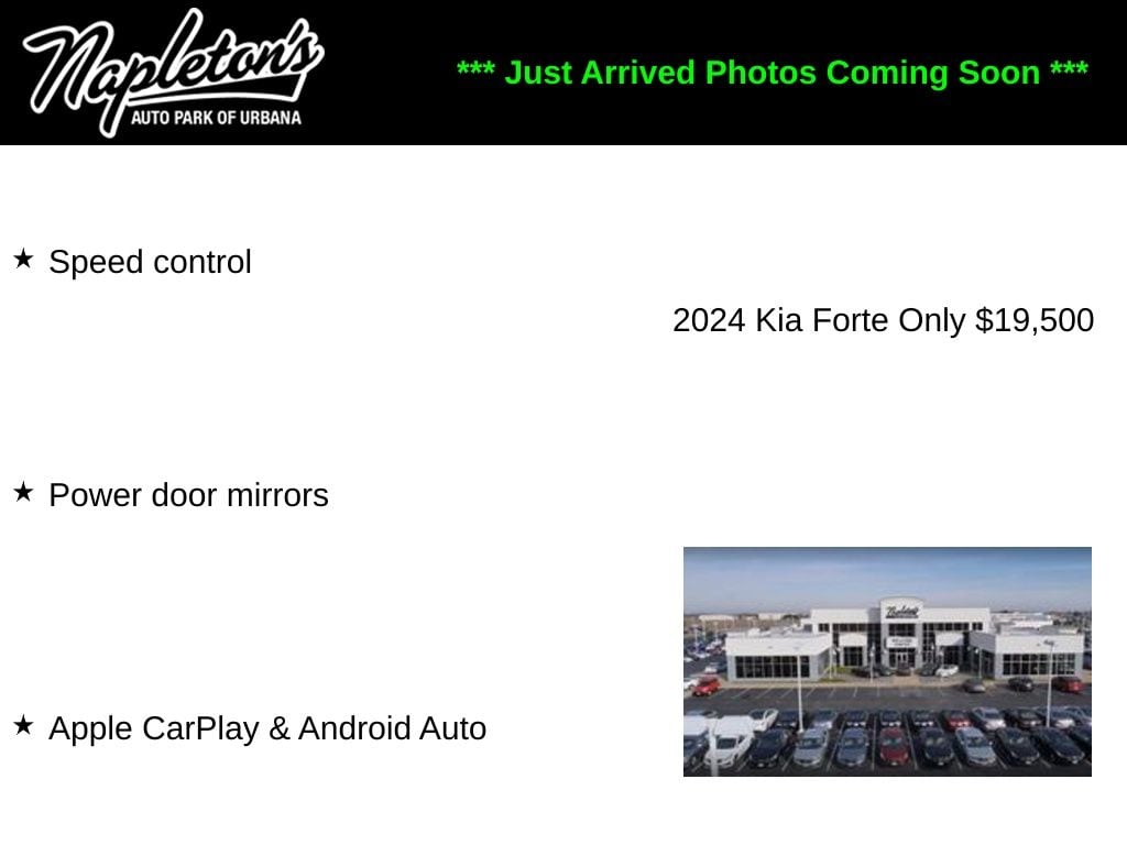 Used 2024 Kia Forte LXS Sedan