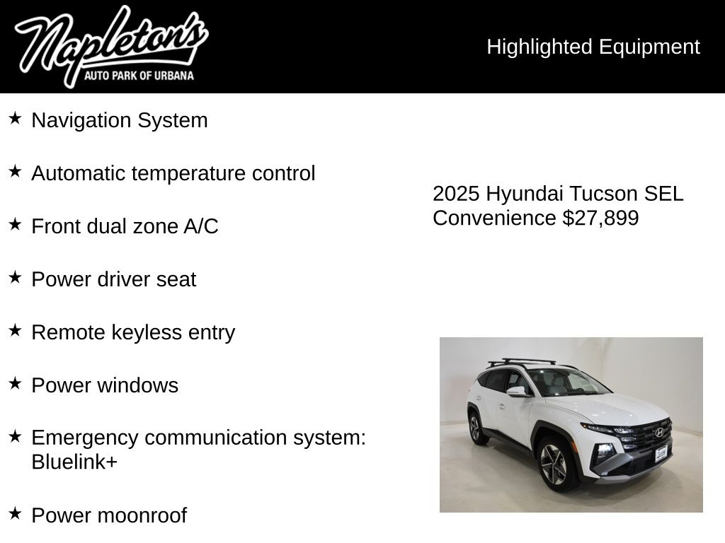 2025 Hyundai Tucson SEL Convenience - Photo 16