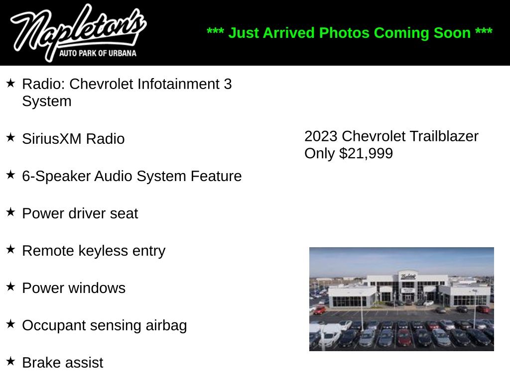 2023 Chevrolet Trailblazer LT's photo