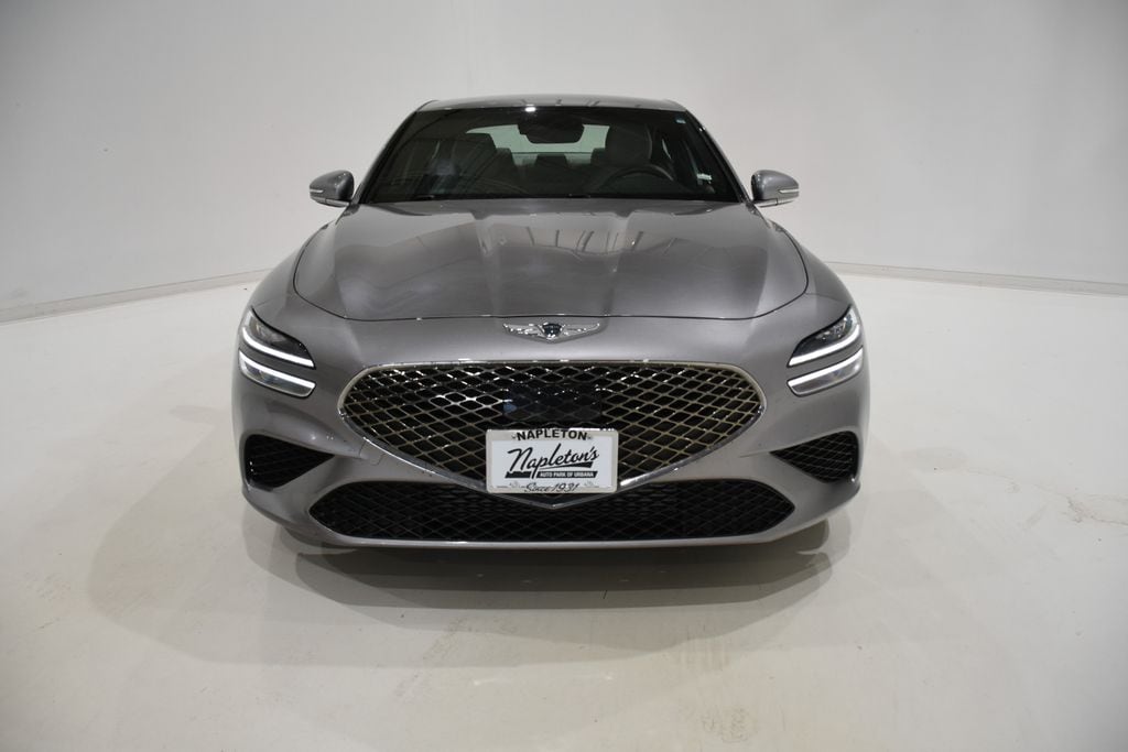 Used 2023 GENESIS G70 Standard with VIN KMTG34TA4PU123757 for sale in Urbana, IL