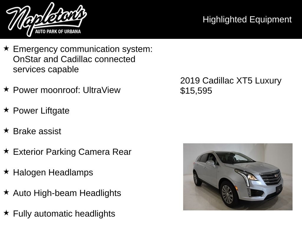2019 Cadillac XT5 Luxury - Photo 16