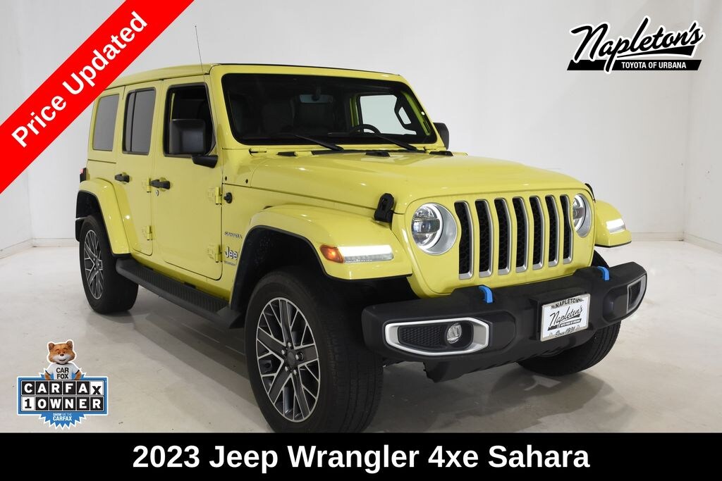 Used 2023 Jeep Wrangler Sahara 4xe SUV