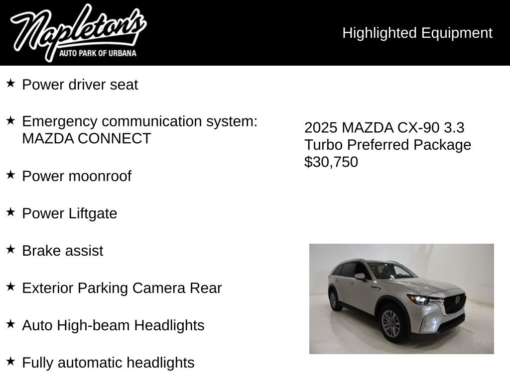 2025 Mazda CX-90 Preferred Package - Photo 16
