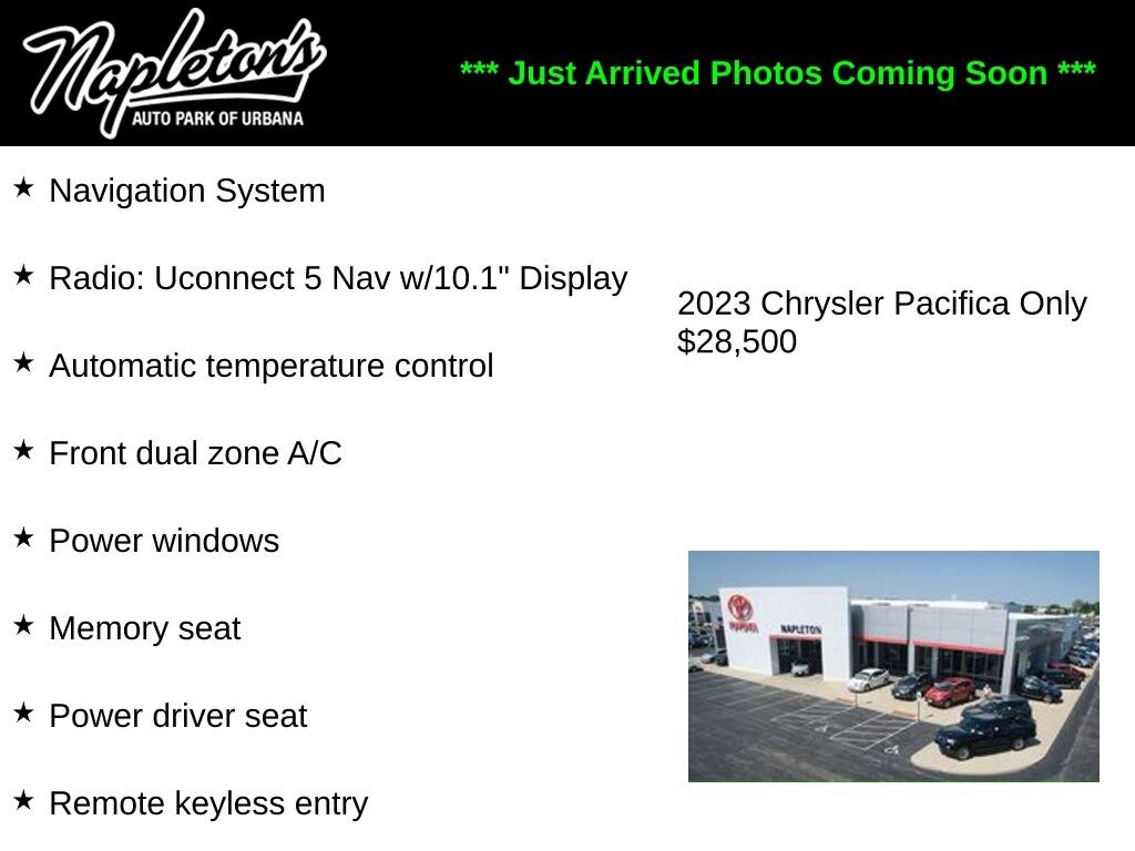 Used 2023 Chrysler Pacifica Limited Van Passenger Van