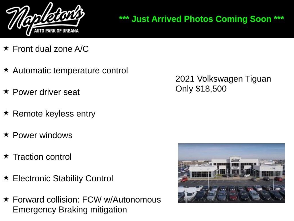 Used 2021 Volkswagen Tiguan 2.0T SE SUV