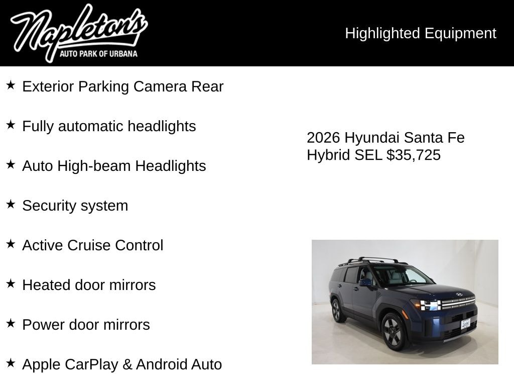 2026 Hyundai Santa Fe SEL - Photo 17
