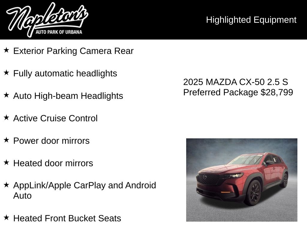 2025 Mazda CX-50 Preferred - Photo 6