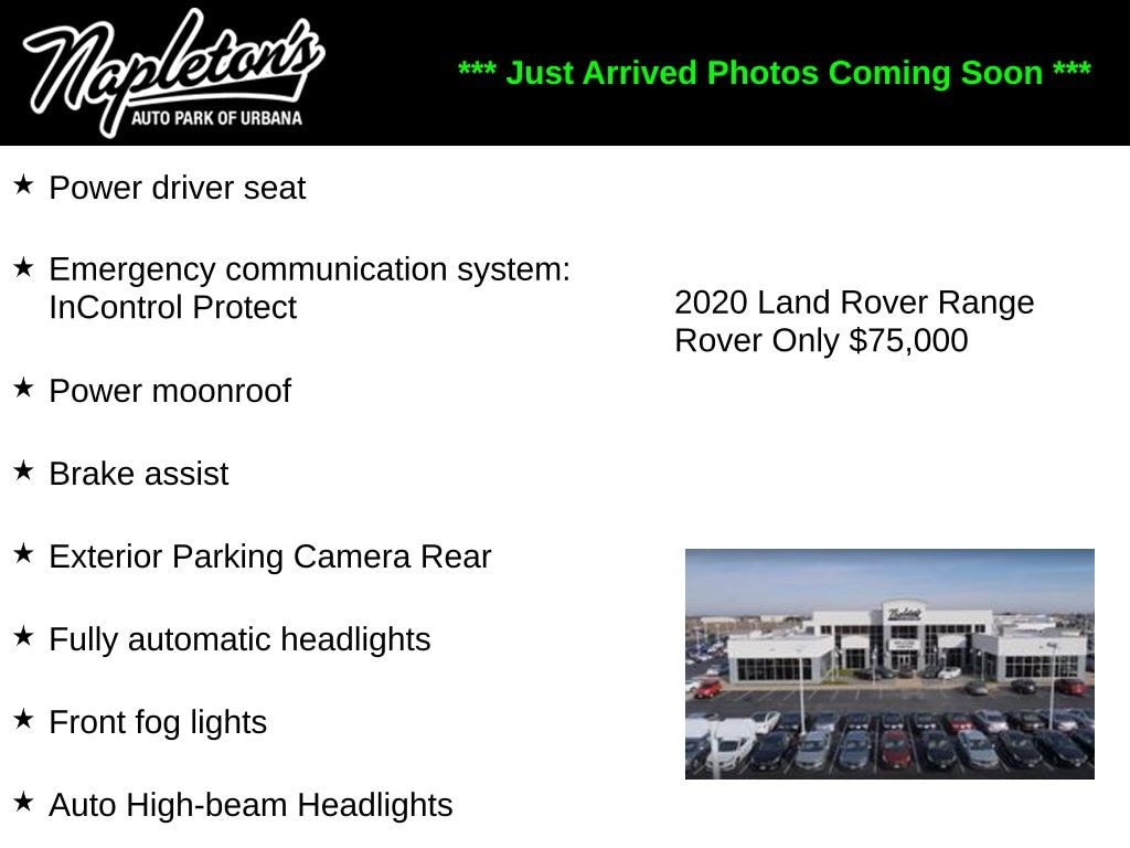 Used 2020 Land Rover Range Rover Svautobiography SUV