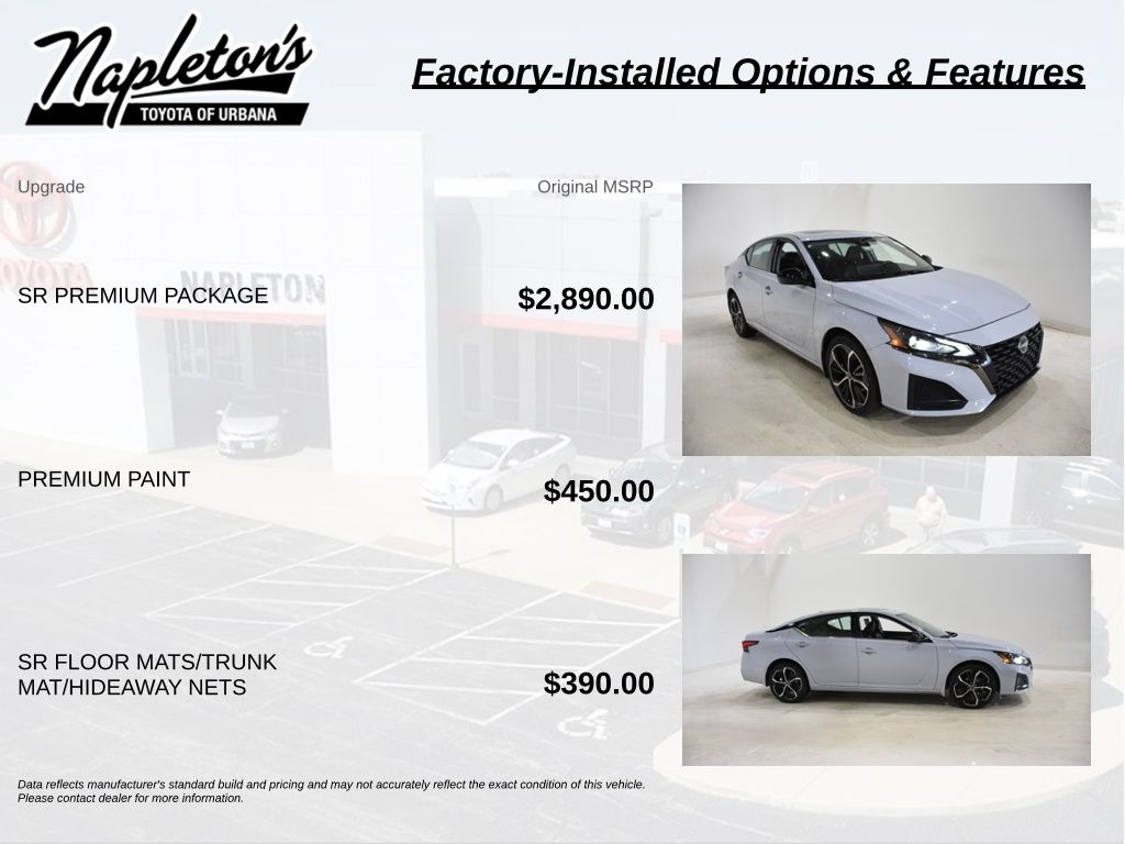 Used 2025 Nissan Altima 2.5 SR Sedan