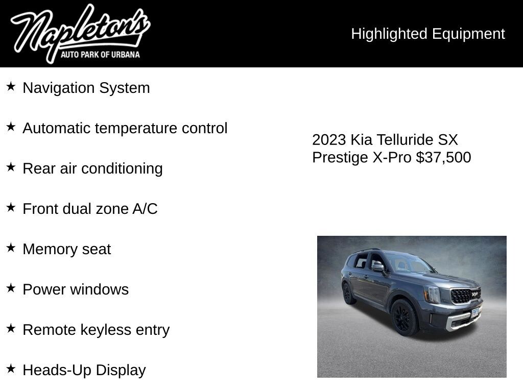 Used 2023 Kia Telluride SX-Prestige X-Pro SUV
