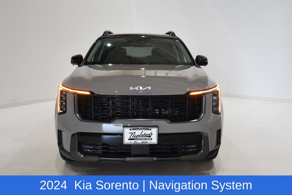 Certified 2024 Kia Sorento X-Line SX with VIN 5XYRKDJF8RG295609 for sale in Urbana, IL