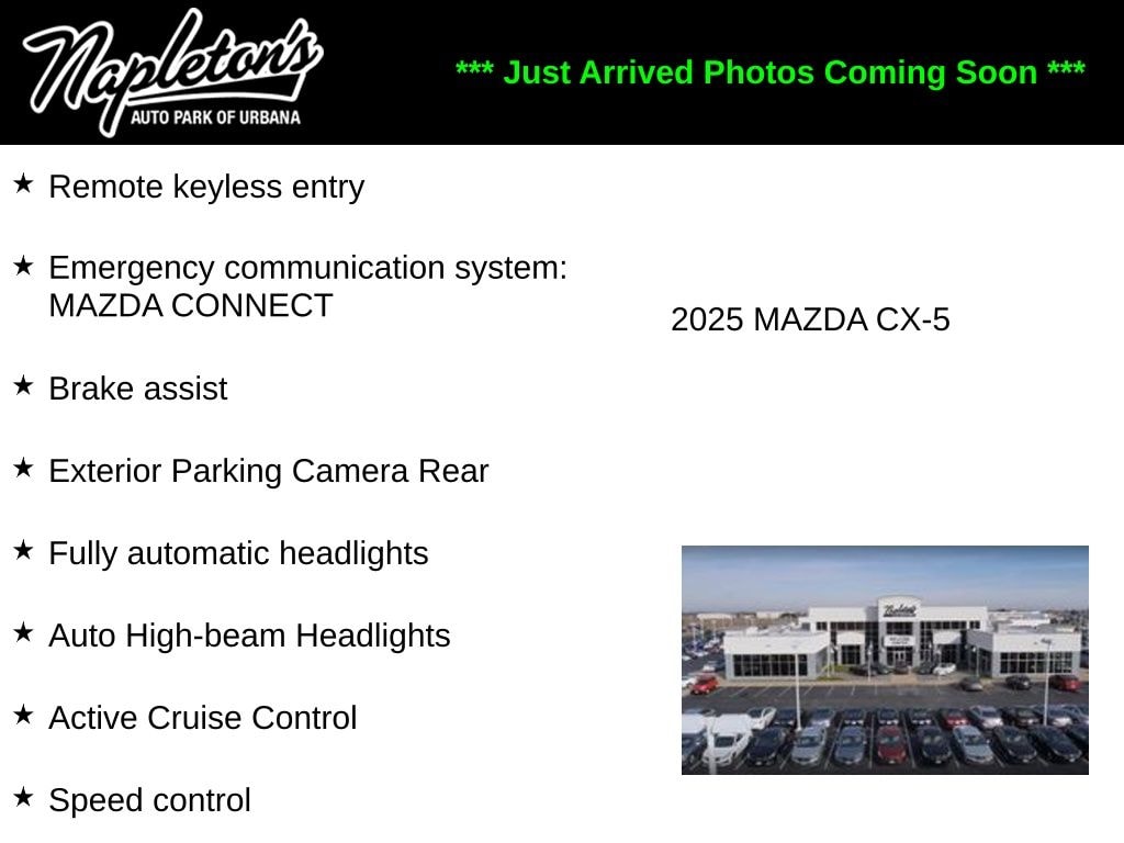 Used 2025 Mazda CX-5 2.5 S Select Package SUV