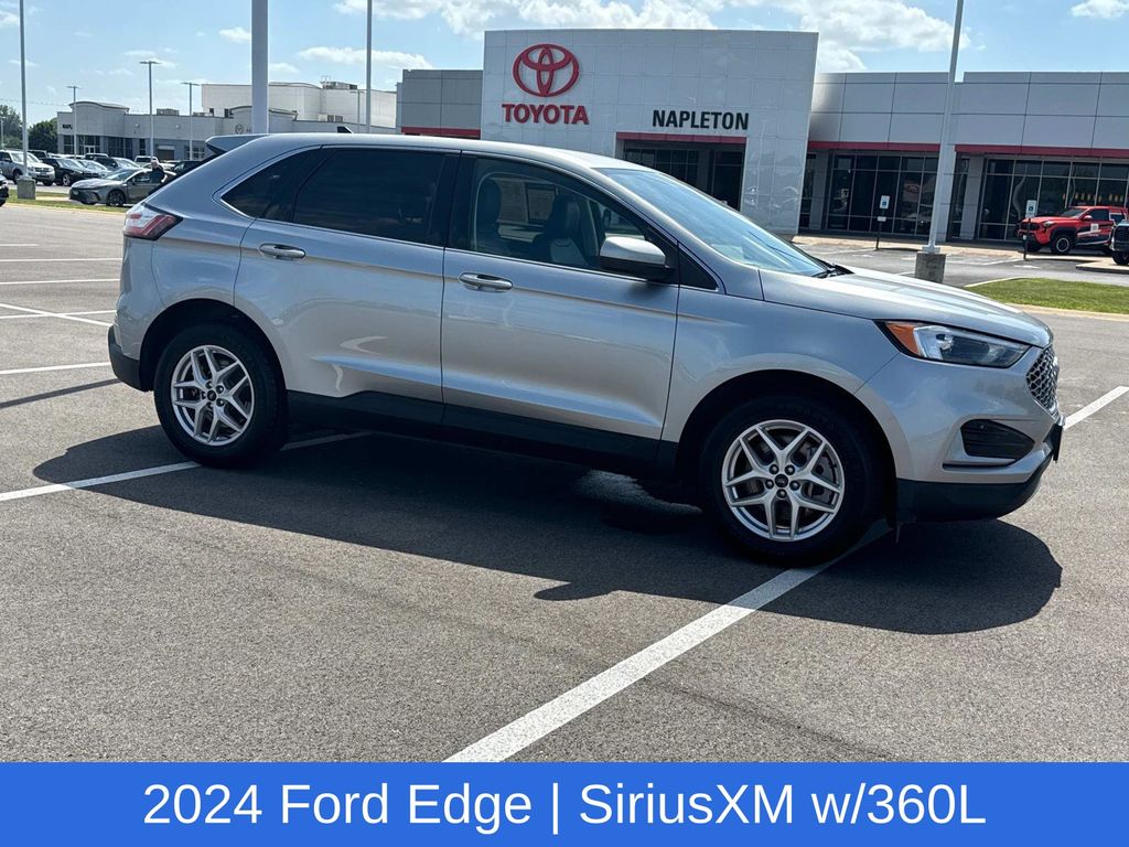 Used 2024 Ford Edge SEL with VIN 2FMPK4J94RBA68449 for sale in Urbana, IL