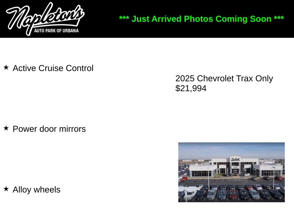 Used 2025 Chevrolet Trax LT SUV