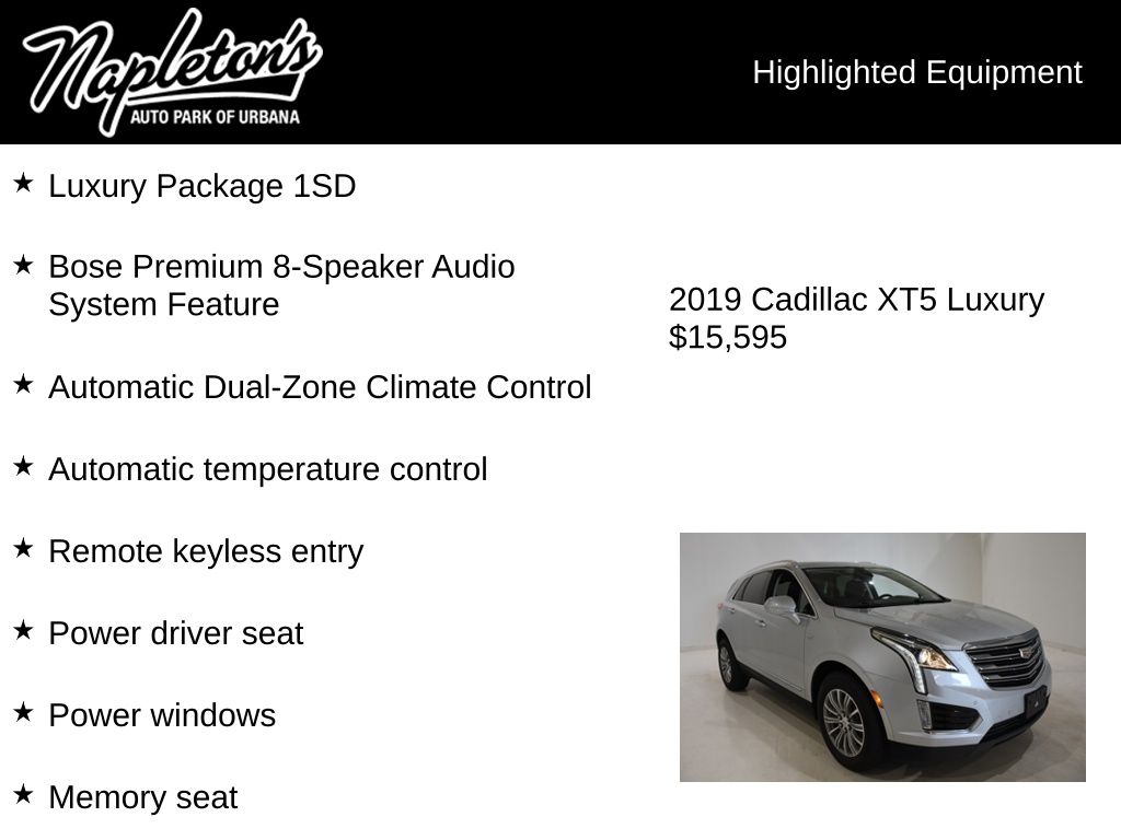 2019 Cadillac XT5 Luxury - Photo 15