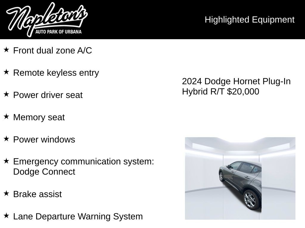 Used 2024 Dodge Hornet R/T SUV
