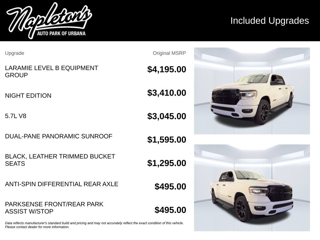 Used 2023 Ram 1500 Laramie Truck Crew Cab