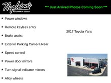 2017 Toyota Yaris iA Base Sedan