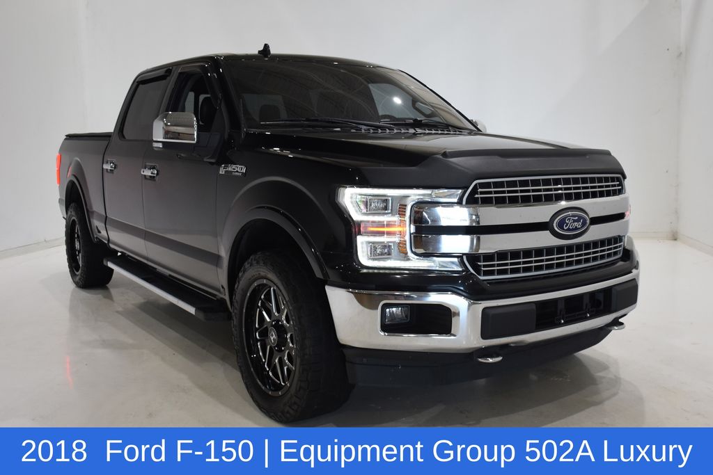 Used 2018 Ford F-150 Lariat with VIN 1FTFW1EG0JKC61395 for sale in Urbana, IL