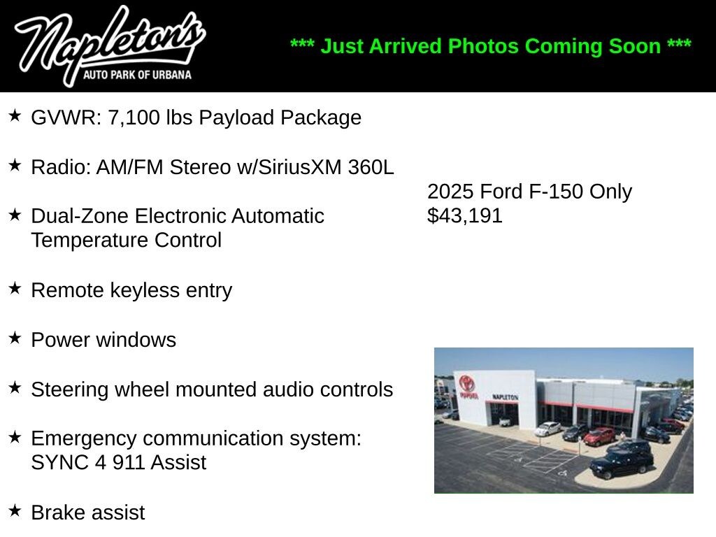 Used 2025 Ford F-150 XLT Truck SuperCrew Cab