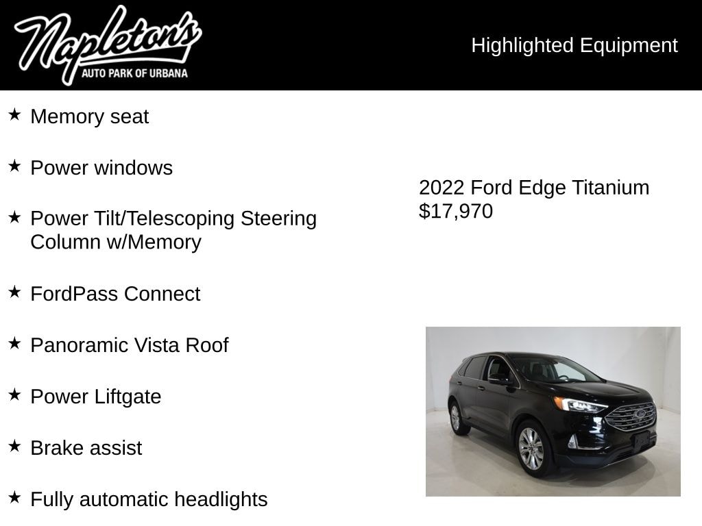 2022 Ford Edge Titanium - Photo 16