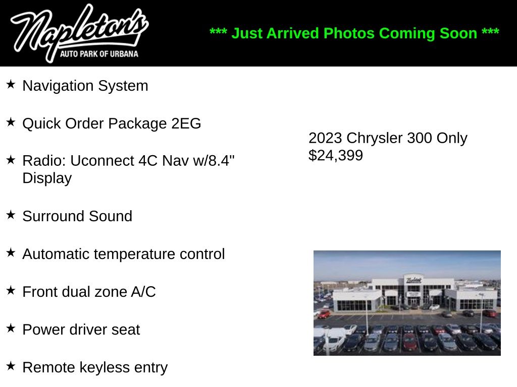 2023 Chrysler 300 S's photo