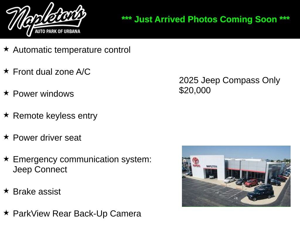 Used 2025 Jeep Compass Limited SUV