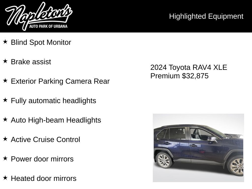 Used 2024 Toyota RAV4 XLE Premium SUV