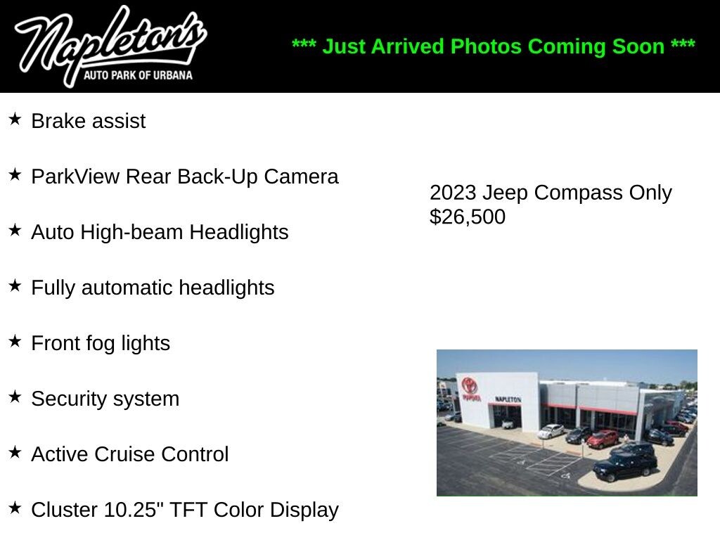 Used 2023 Jeep Compass Limited SUV
