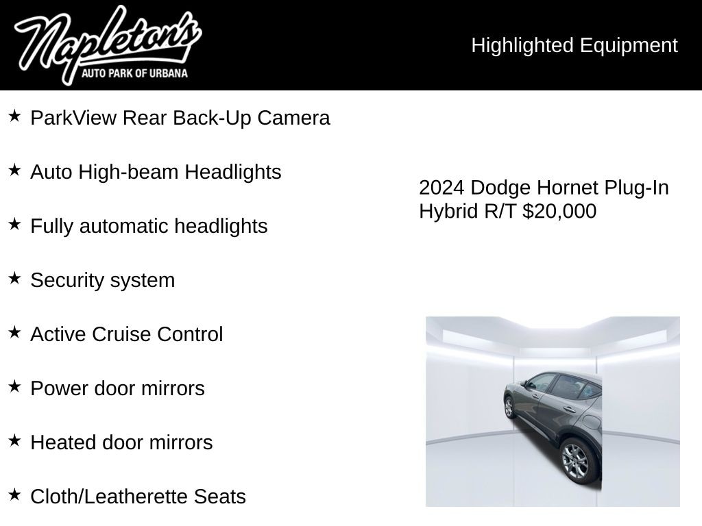 Used 2024 Dodge Hornet R/T SUV
