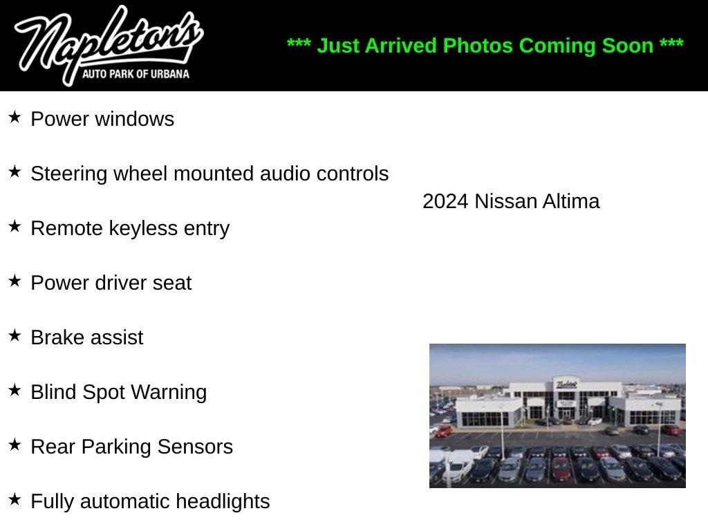 Used 2024 Nissan Altima 2.5 SV Sedan