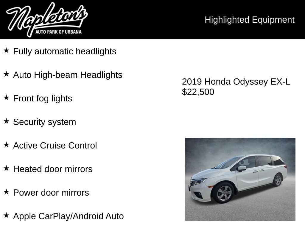 2019 Honda Odyssey EX-L - Photo 4